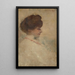 Portrait von Doris McIntyre - Raymond McIntyre — gerahmtes Bild an der Wand