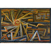 Reproduktion des Gemäldes Rayonnement und Rotation - Paul Klee