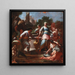 Rebecca am Brunnen - Giovanni Battista Ranieri Del Pace — gerahmtes Bild an der Wand