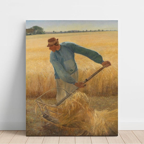 Reproduktion des Gemäldes Ernte - Laurits Andersen Ring