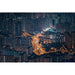Stadtliche Reflexionen in Hongkong | Asiatische Fotodekoration