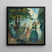 Regatta - Leo Putz — gerahmtes Bild an der Wand