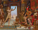 Joseph interpretiert den Traum des Pharao - Reginald Arthur — Ansicht des Kunstwerks