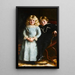 Petits anges - Reginald Machell — gerahmtes Bild an der Wand