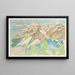 Berglandschaft - Reijer Stolk — gerahmtes Bild an der Wand