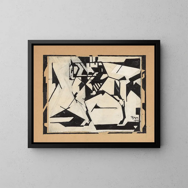 Cavalier - Reijer Stolk — gerahmtes Bild an der Wand