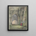 Portal der Kirche - Reinier Craeyvanger — gerahmtes Bild an der Wand