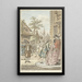 Lucas und Clarisse - Reinier Vinkeles — gerahmtes Bild an der Wand