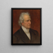 Portrait von Charles Hodge - Rembrandt Peale — gerahmtes Bild an der Wand
