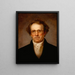 Portrait von Henry Robinson - Rembrandt Peale — gerahmtes Bild an der Wand