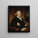 Portrait von Jacob Gerard Koch - Rembrandt Peale — gerahmtes Bild an der Wand