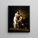 La fille romaine - Rembrandt Peale — gerahmtes Bild an der Wand