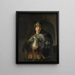 Bellone - Rembrandt van Rijn — gerahmtes Bild an der Wand