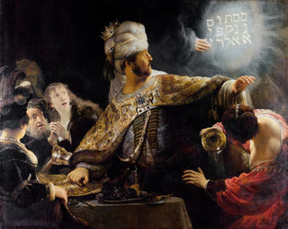 Rembrandt van Rijn - Belshazzars feast.webp