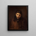 Kopf Christi - Rembrandt van Rijn — gerahmtes Bild an der Wand