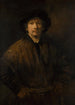 Großes Autoporträt-Gemälde - Rembrandt van Rijn — Ansicht des Kunstwerks
