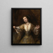 Lucrèce - Rembrandt van Rijn — gerahmtes Bild an der Wand