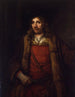 Mann im Pelzmantel - Rembrandt van Rijn — Ansicht des Kunstwerks
