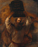Moses zerbricht die Gesetzestafeln - Rembrandt van Rijn — Ansicht des Kunstwerks