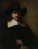Portrait eines Mannes - Rembrandt van Rijn — Ansicht des Kunstwerks
