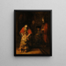 Der Rückkehr des verlorenen Sohnes - Rembrandt van Rijn — gerahmtes Bild an der Wand