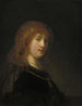 Saskia van Uylenburgh, die Ehefrau des Künstlers - Rembrandt van Rijn — Ansicht des Kunstwerks