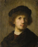 Selbstporträt - Rembrandt van Rijn — Ansicht des Kunstwerks