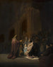Chant de louange de Siméon - Rembrandt van Rijn — Ansicht des Kunstwerks