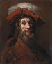 Skizze für Den Ritter mit dem Falken genannt Der Kreuzritter - Rembrandt van Rijn — Ansicht des Kunstwerks