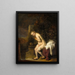 Suzanne - Rembrandt van Rijn — gerahmtes Bild an der Wand