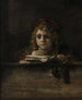 Titus an seinem Schreibtisch - Rembrandt van Rijn — Ansicht des Kunstwerks