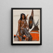 Krieger - Remington Schuyler — gerahmtes Bild an der Wand