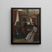 Salon de famille - René François Xavier Prinet — gerahmtes Bild an der Wand
