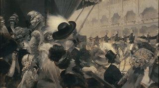 Ren Lelong - Carrousel au GrandPalais en 1910 ou Une fte militaire de charit le carrousel du GrandPalais.webp