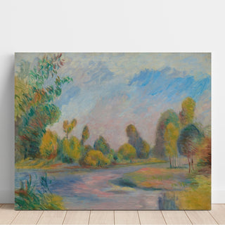 Reproduction Au Bord de la Rivière - Pierre-Auguste Renoir