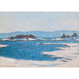 Reproduction Au Bord du Fjord de Christiania - Claude Monet