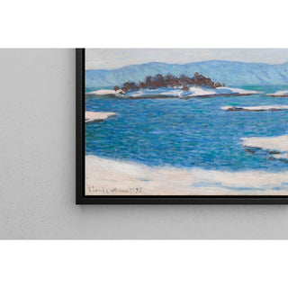 Reproduction Au Bord du Fjord de Christiania - Claude Monet