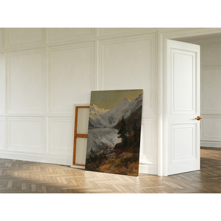 Reproduction Au glacier du Morteratsch - Edward Theodore Compton