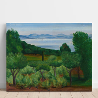 Reproduction Baie de Saint-Tropez - Moïse Kisling