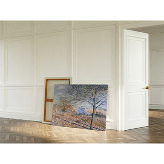 Reproduction Bords du Loing, effet d'automne - Alfred Sisley