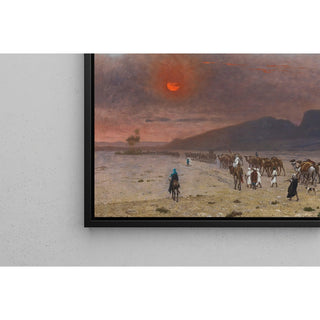 Reproduction Caravane dans le Désert - Jean-Léon Gérôme
