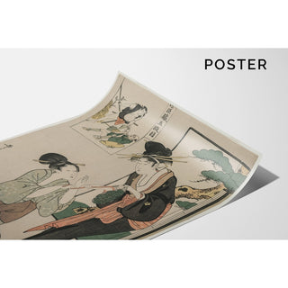 Reproduction Chushingura - Act V of The Storehouse of Loyalty - Kitagawa Utamaro