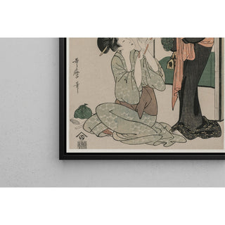 Reproduction Chushingura - Act V of The Storehouse of Loyalty - Kitagawa Utamaro