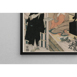 Reproduction Chushingura, Acte IX de L'entrepôt de la loyauté - Kitagawa Utamaro