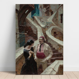 Reproduction City of Temptation - Dean Cornwell