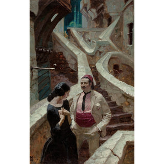 Reproduction City of Temptation - Dean Cornwell