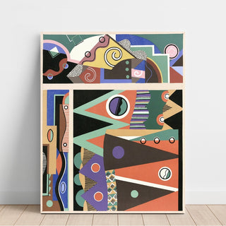 Reproduction Collection decors et couleurs Pl.03 - Georges Valmier