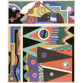 Reproduction Collection decors et couleurs Pl.03 - Georges Valmier