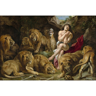 Reproduction Daniel dans la fosse aux lions - Peter Paul Rubens