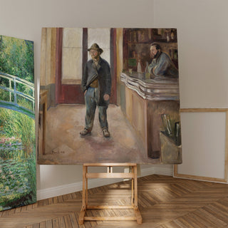 Reproduction Dans la taverne - Edvard Munch